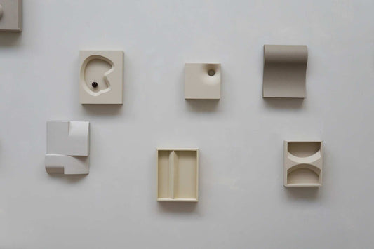 GOAL - Cotton Yellow artwork made from PLA with eco-paint and resin finish, size 20x20 cm.