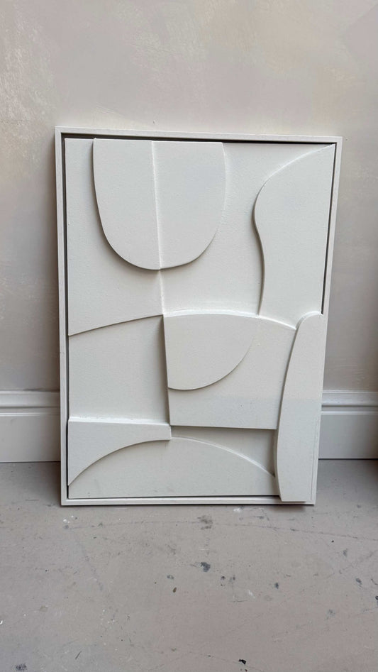 #2 - 50x35 cm - Shadow White