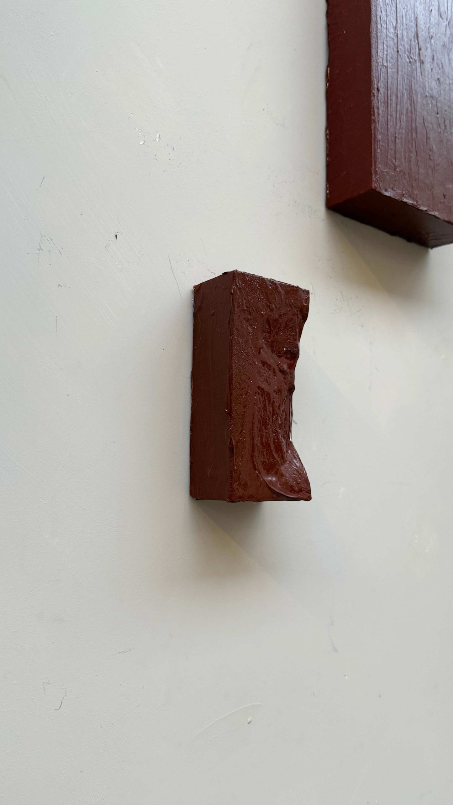 Artwork - Block Brown Burgundy Mini