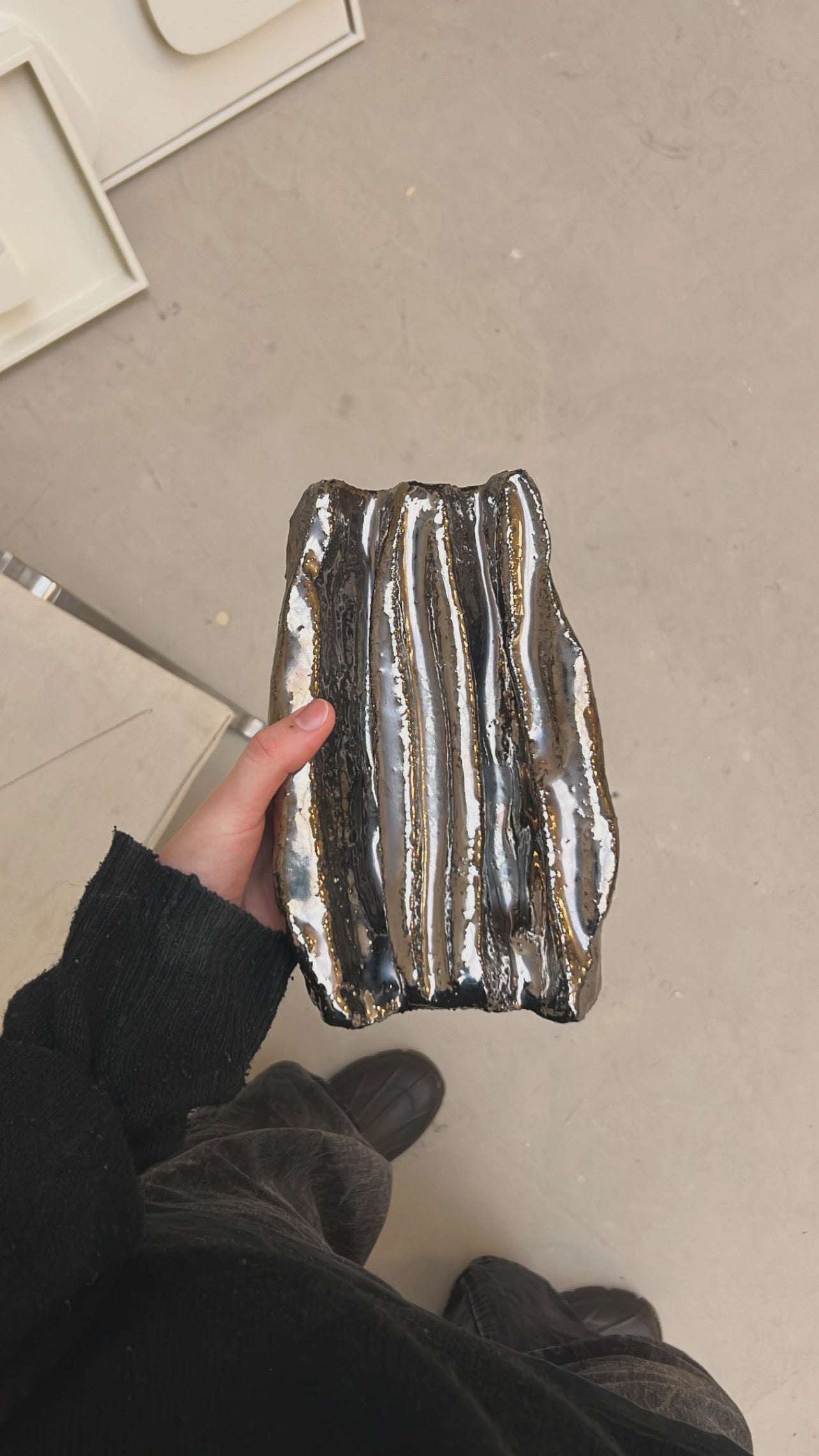 OBJETS DE NOYER - METAL 04