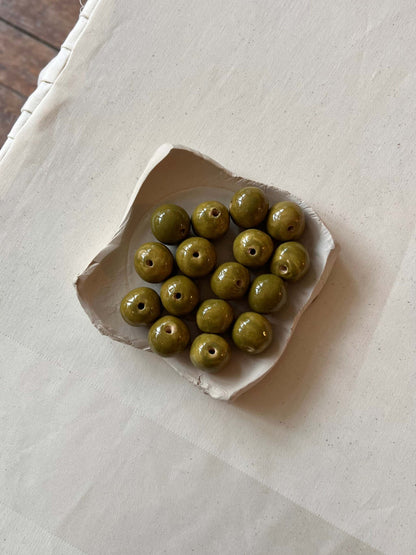 Necklace • Cream cord • Custom colors