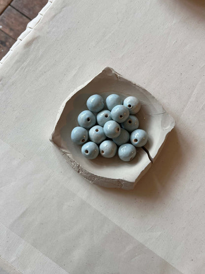 Necklace • Cream cord • Custom colors