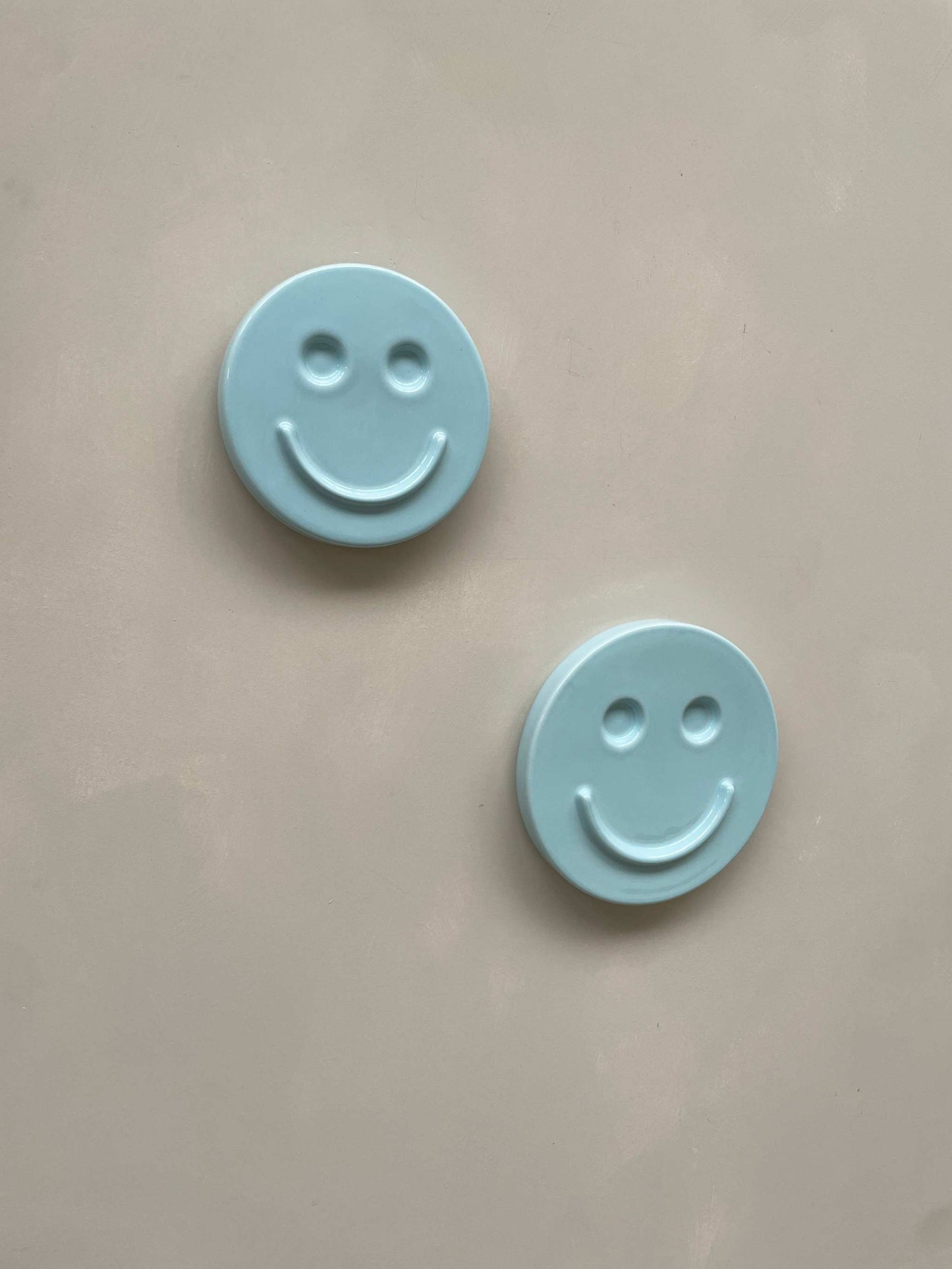 Sky Blue HAPPY ceramics - Iconic Handcrafted Artwork