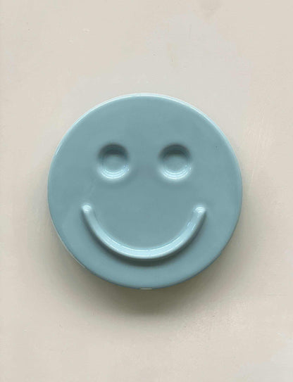 Sky Blue HAPPY ceramics - Iconic Handcrafted Artwork