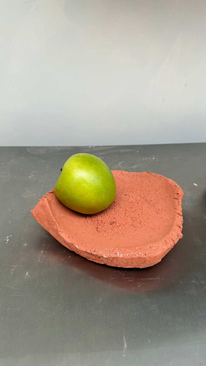 Red terra Ceramic Tray small 02