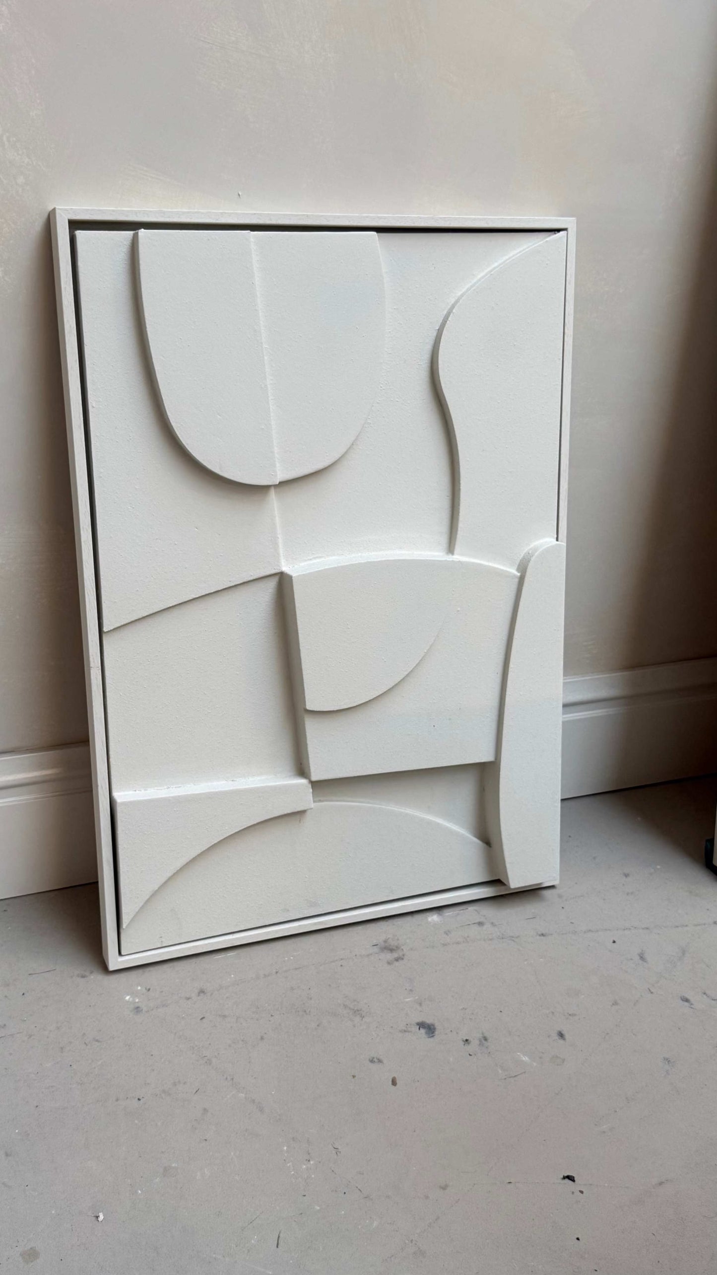 #2 - 50x35 cm - Shadow White