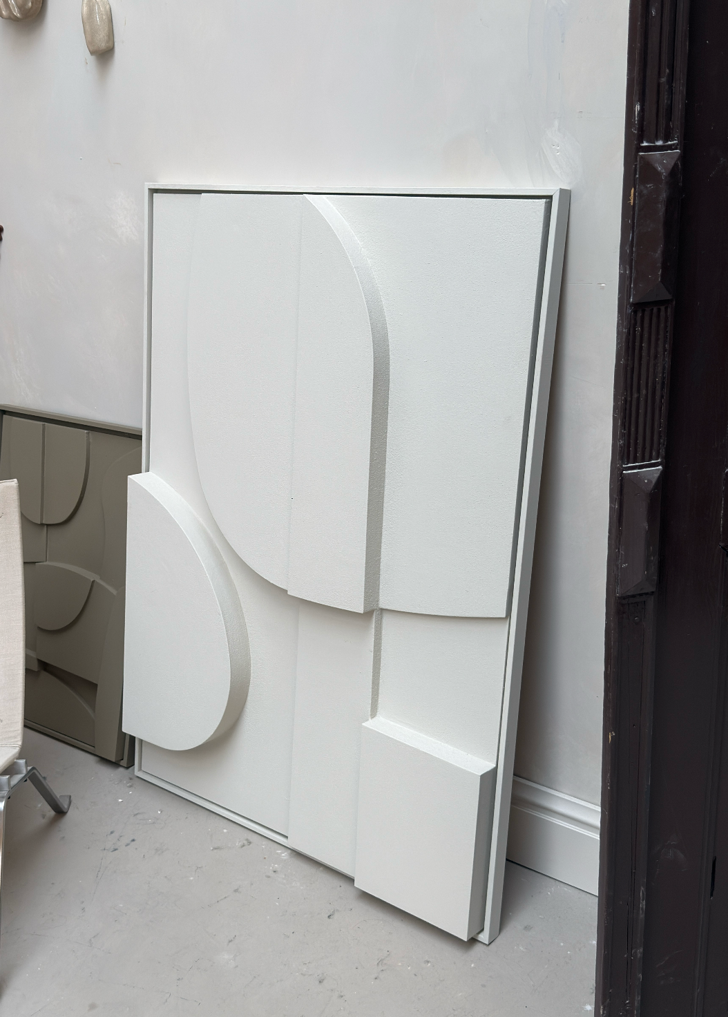 #2.1 Blanche - 120x85 cm - Shadow White