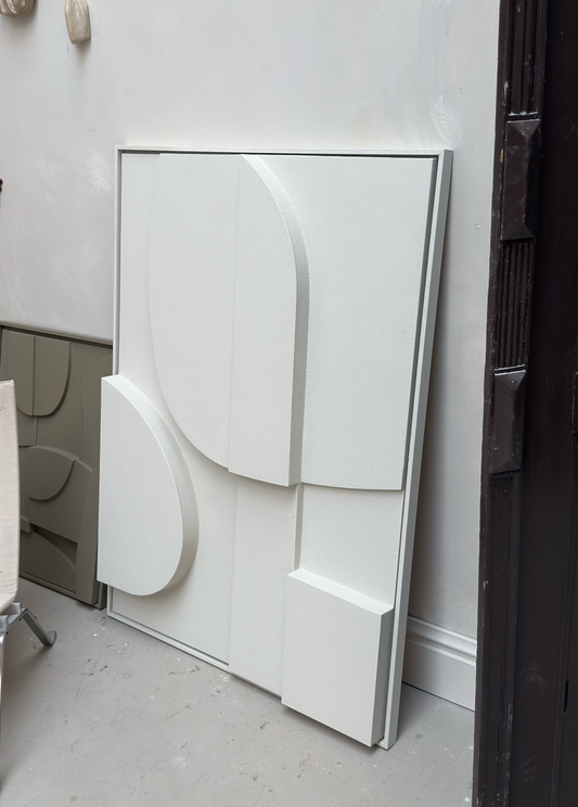 #2.1 Blanche - 120x85 cm - Shadow White