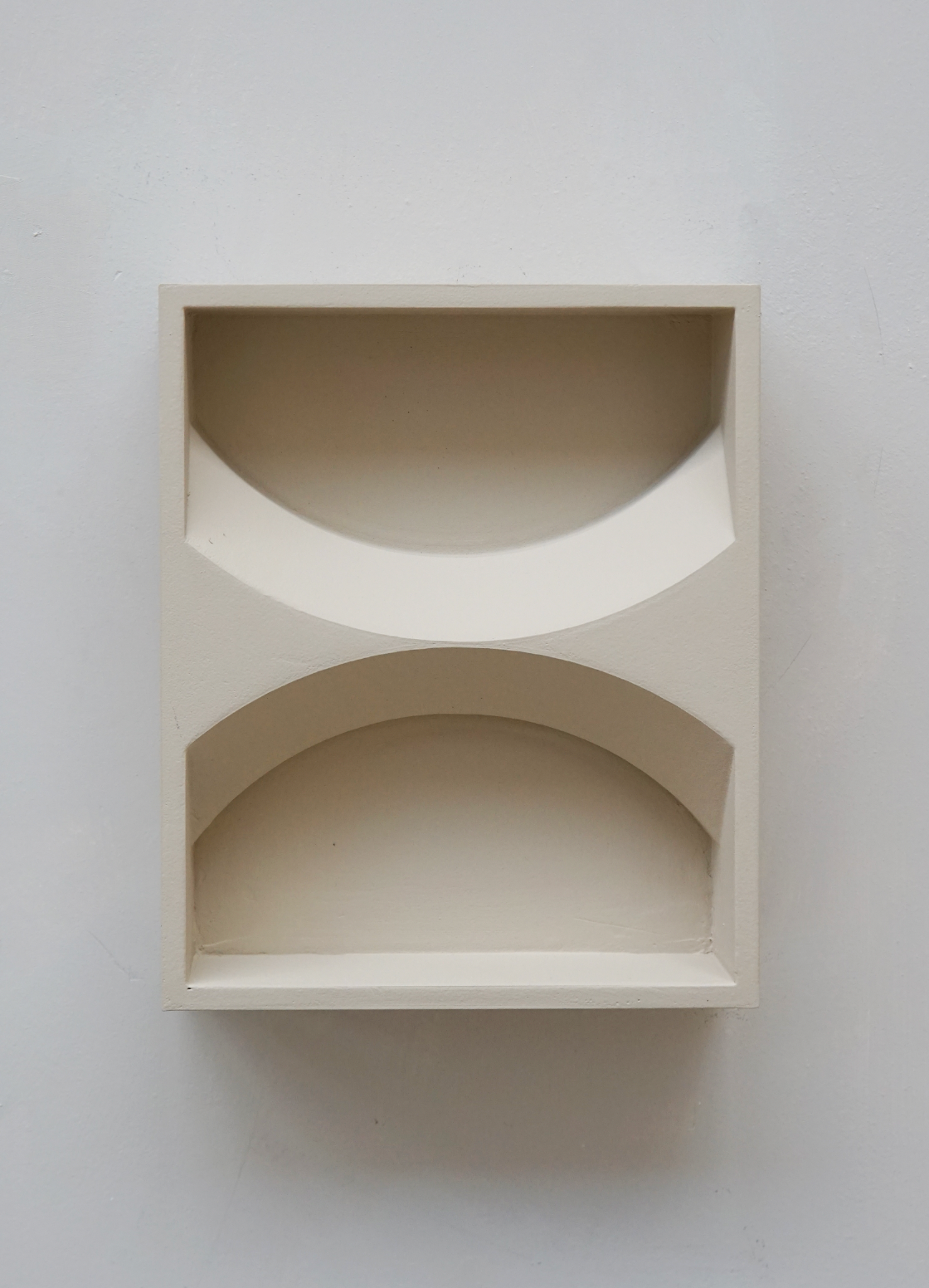 SUNSET - Yellow Cotton artwork from PLAY collection, plant-based PLA, eco-painted, 27x20 cm.