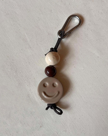 Keychain HAPPY • Stone