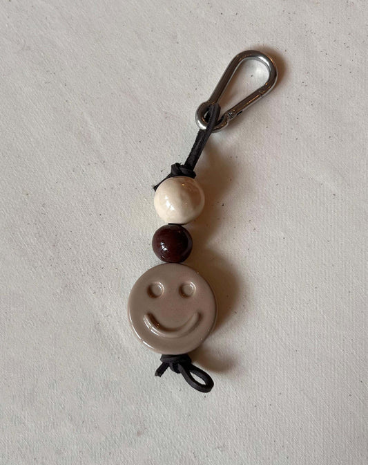 Keychain HAPPY • Stone