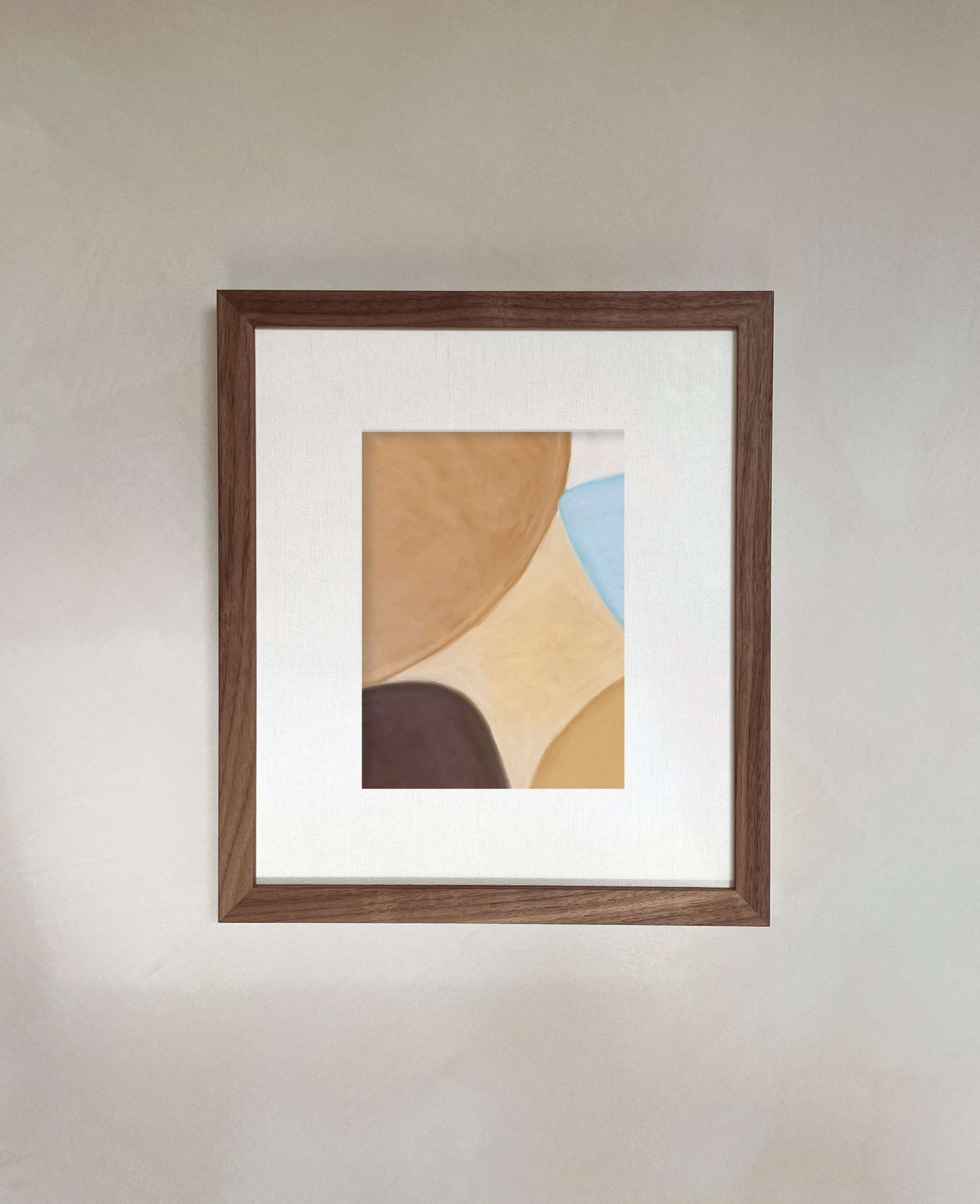 Art print "Finn" on premium Hahnemühle paper with white border, no frame included.