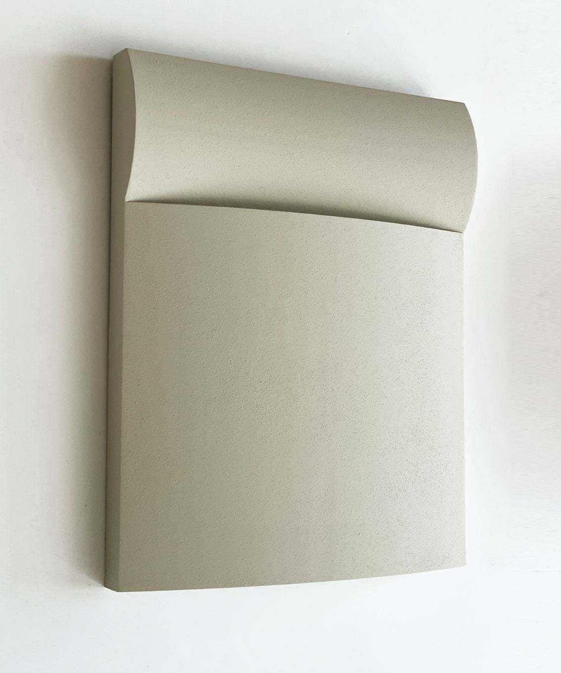 Handmade 22.09 Ibis artwork with sand texture finish.