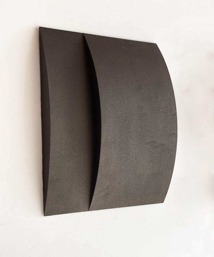 Hand-made 22.05 Erosian wall art in eco-friendly sand-textured finish.