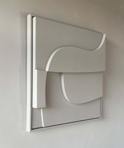 Handmade 3D art piece with eco-friendly PLA, sand texture, customizable colors.