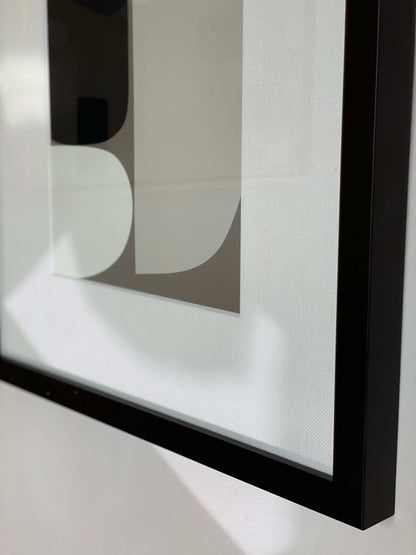 High-quality Ingrid art print with elegant black frame, printed on premium Hahnemühle paper.