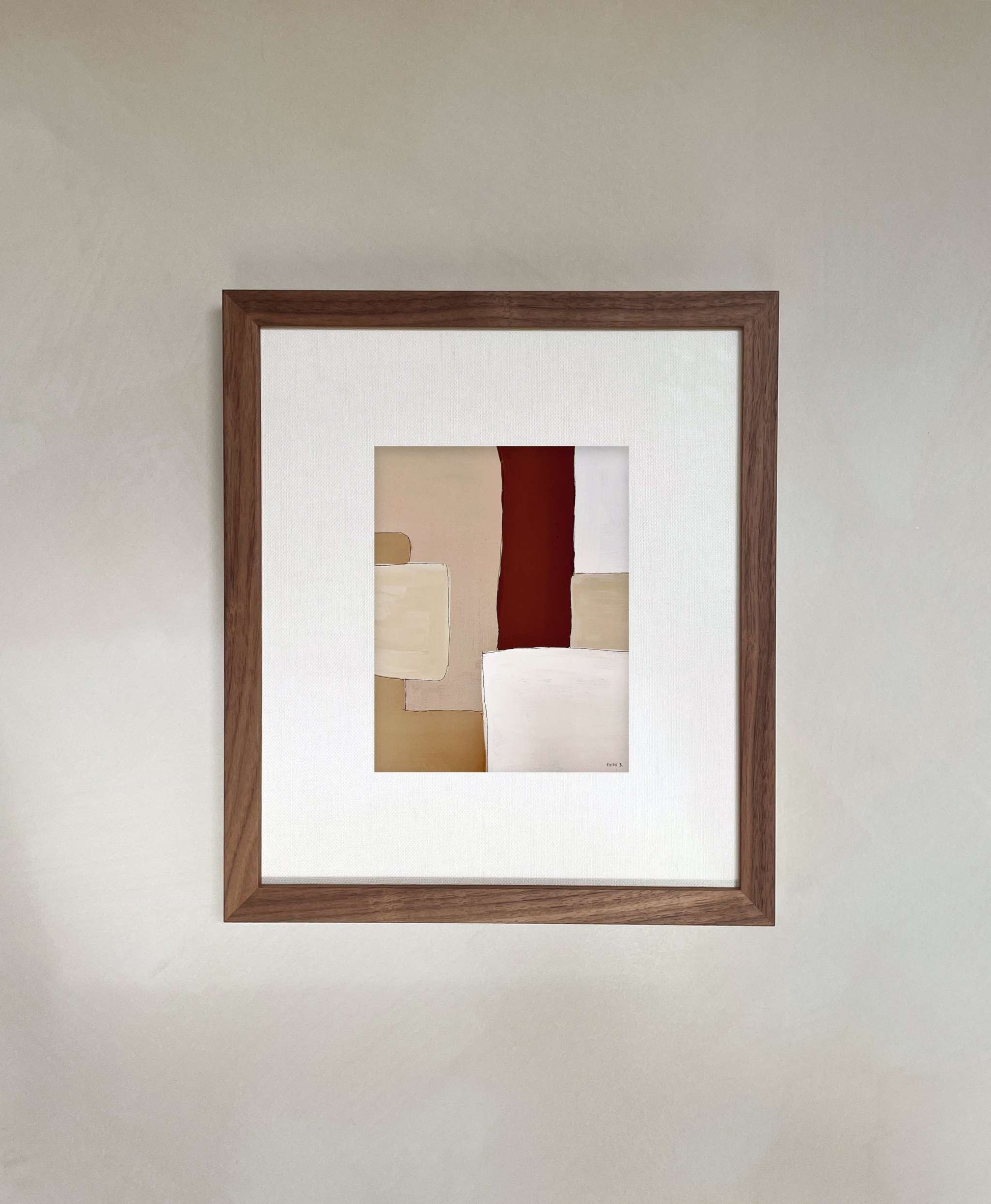 Lily art print on premium Hahnemühle paper with a matte finish and 1 cm border; available in 15x20 cm and 21x30 cm sizes.